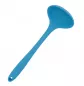 Preview: Küchenhelfer Silikon Schöpfer 28 cm blau