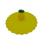 Preview: Silikondeckel Motiv Ananas 10 cm