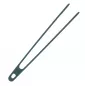 Preview: Küchenhelfer Silikon Pinzette 28 cm schwarz