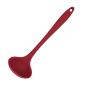 Preview: Küchenhelfer Silikon Schöpfer klein 20 cm rot
