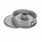 Preview: Springform mit Flach- und Rohrboden 26 bis 28 cm