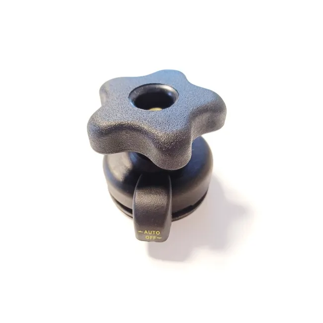 Ventil und Knopf für Bratdeckel