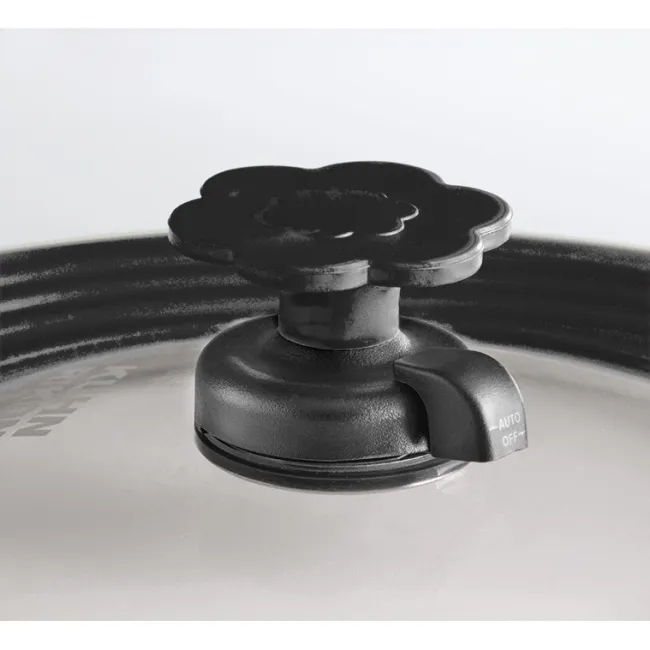 Bratdeckel rund groß 22 - 30 cm mit Ventil