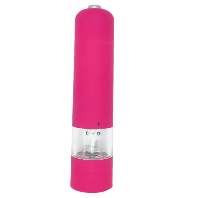 Küchenhelfer elektrische Gewürzmühle pink