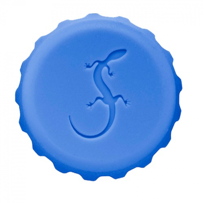 Silikondeckel Flaschenverschluss dunkelblau