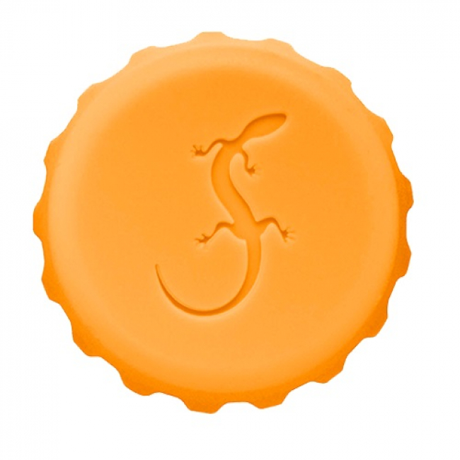 Silikondeckel Flaschenverschluss hellorange