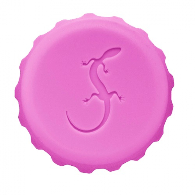 Silikondeckel Flaschenverschluss hellpink
