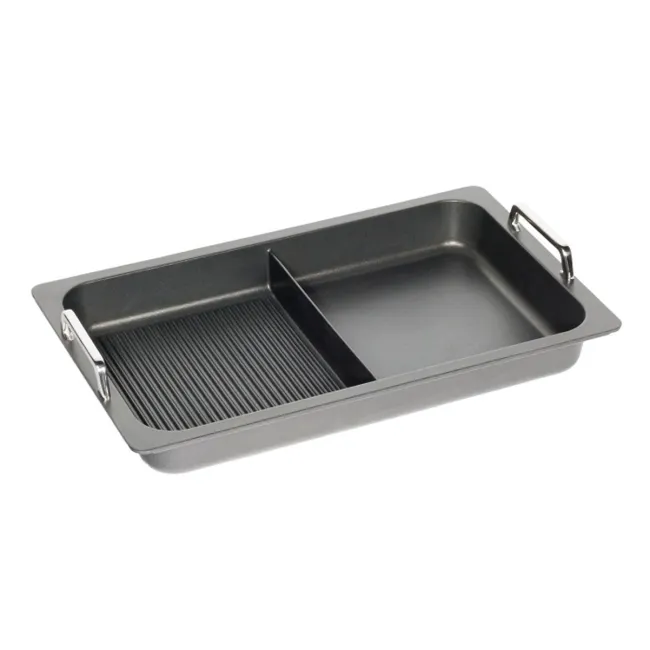 Guss-Gastronorm Grill-glatt-Steg 53 x 33 x 5,5 cm (GN 1/1)