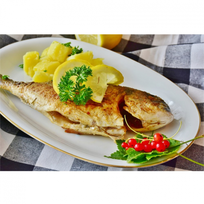 Gebratener Fisch