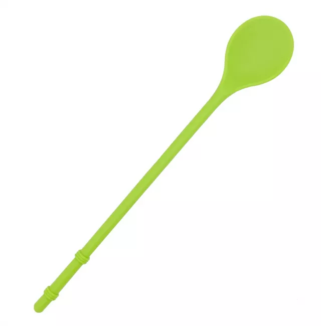 Küchenhelfer Silikon Kochlöffel 28 cm grün