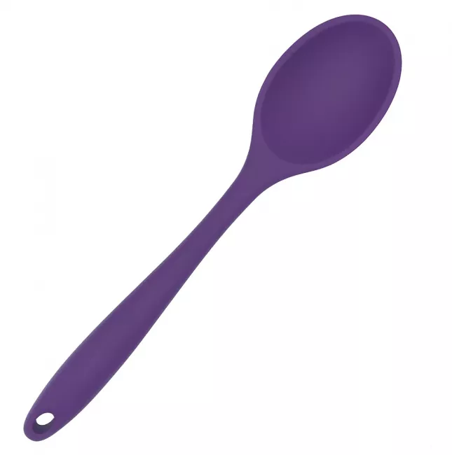 Küchenhelfer Silikon Löffel 28 cm lila