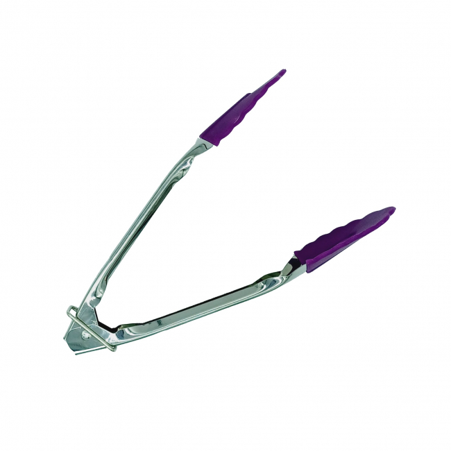 Minizange mit Silikon 18 cm lila