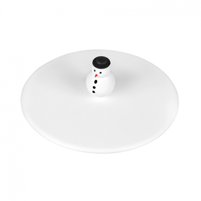 Silikondeckel Motiv Schneemann