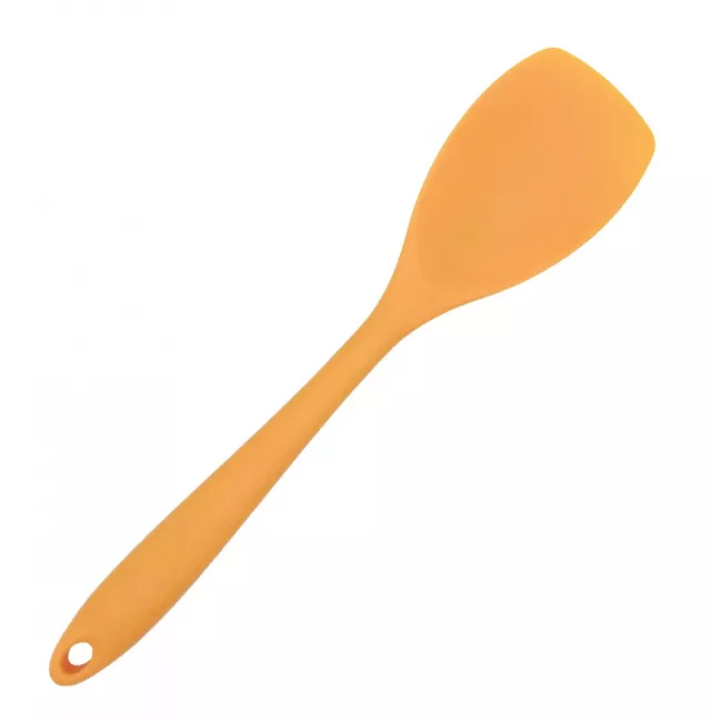 Küchenhelfer Silikon Pfannenlöffel 28 cm orange