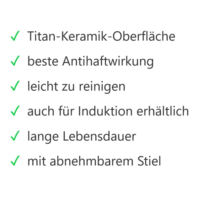 Gussprodukte mit abnehmbarem Stiel