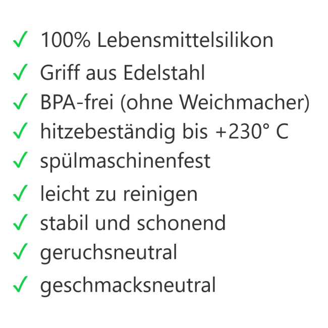 Küchenhelfer mit Edelstahlgriff