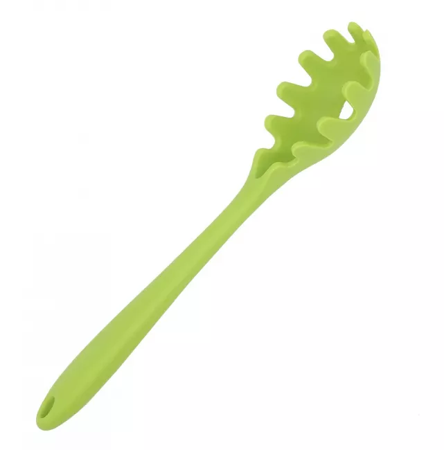 Küchenhelfer Silikon Spaghetti Kralle 28 cm grün