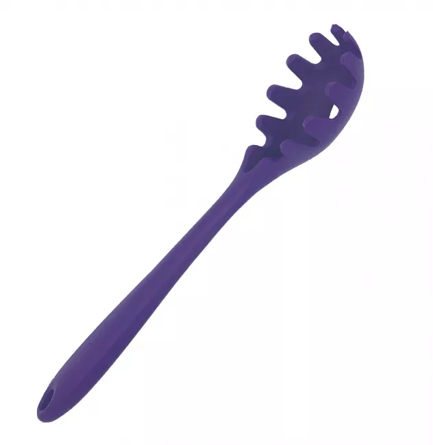 Küchenhelfer Silikon Spaghetti Kralle 28 cm lila