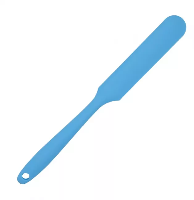 Silikon Spatel 25 cm blau
