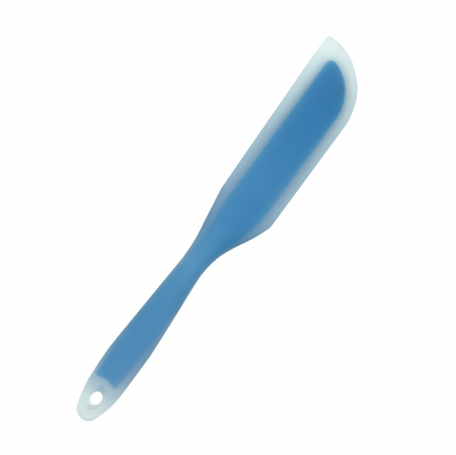 Silikon Teigmesser 26 cm blau