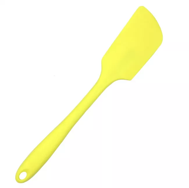 Silikon Teigschaber groß 28 cm gelb