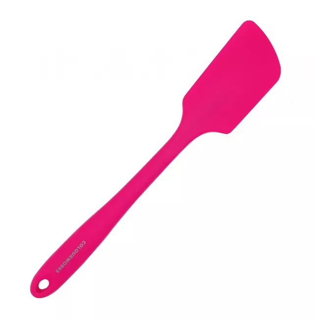 Silikon Teigschaber groß 28 cm pink