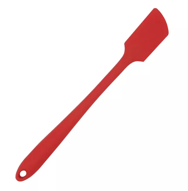 Küchenhelfer Silikon Teigschaber klein 27 cm rot