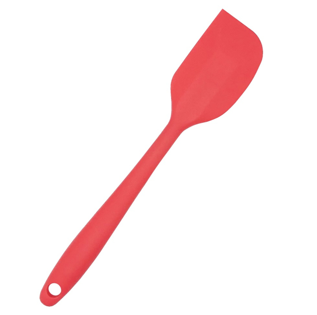 Küchenhelfer Silikon Teigschaber mini 20 cm erdbeerrot