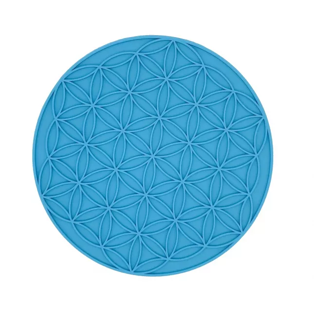 Silikon Untersetzer 2-er blau