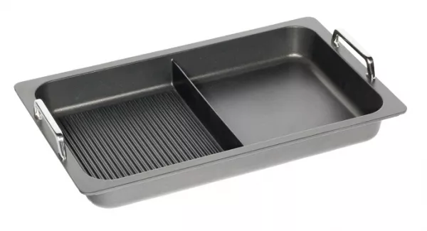 Guss-Gastronorm Grill-glatt-Steg 53 x 33 x 5,5 cm (GN 1/1)