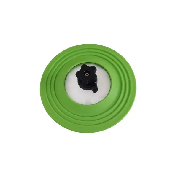 Bratdeckel rund klein 14 - 24 cm grün