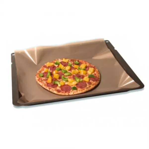 Dauerbackfolie mit Pizza