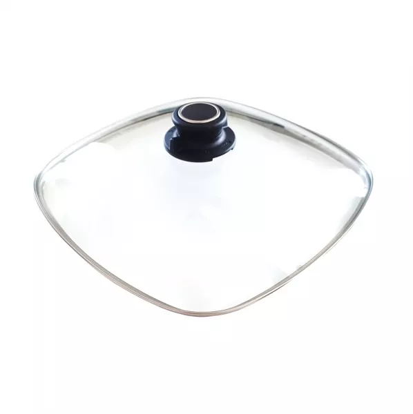 Sicherheitsglasdeckel mit backofenfestem Deckelknopf