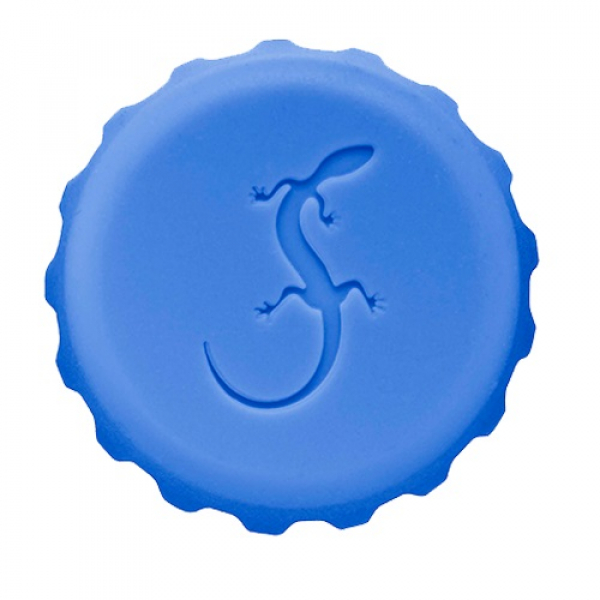 Silikondeckel Flaschenverschluss dunkelblau
