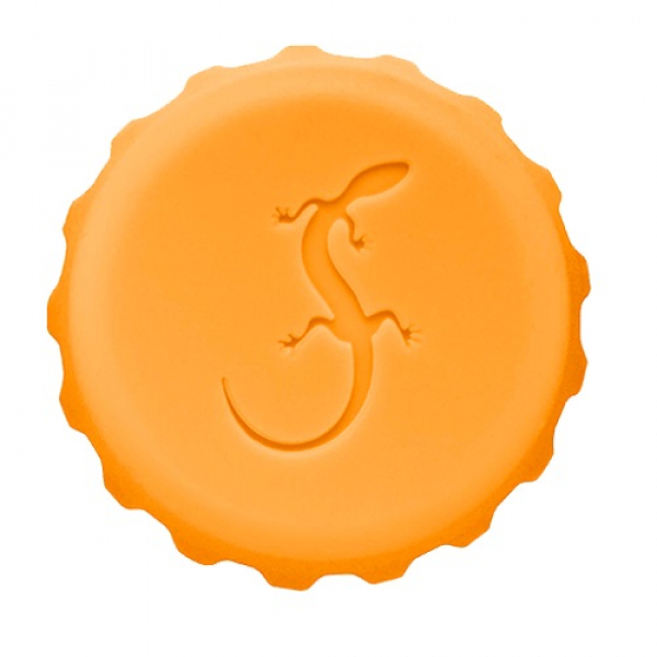 Silikondeckel Flaschenverschluss hellorange