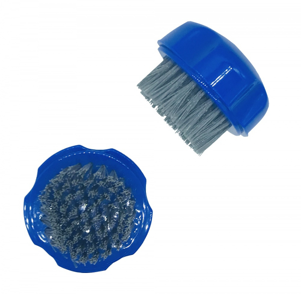 Gemüsebürste blau