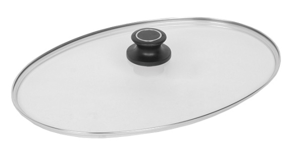 Glasdeckel für Fischpfanne