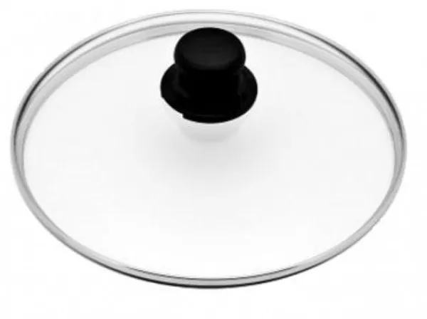 Glasdeckel mit backofenfestem Deckelknopf Glasdeckel mit backofenfestem Deckelknopf