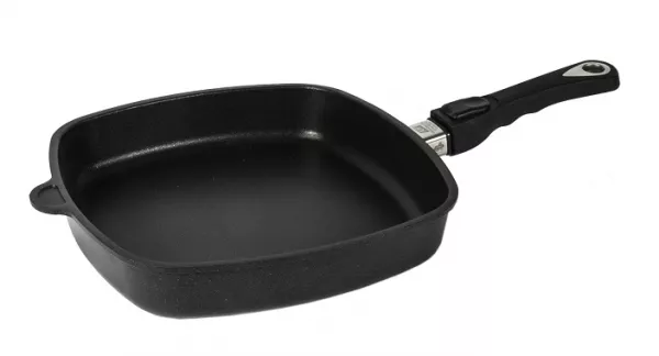 Guss-Flachpfanne quadratisch Guss-Flachpfanne quadratisch