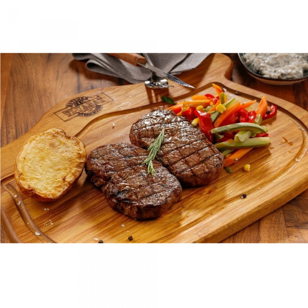 Guss-Deckel-Pfanne Steak