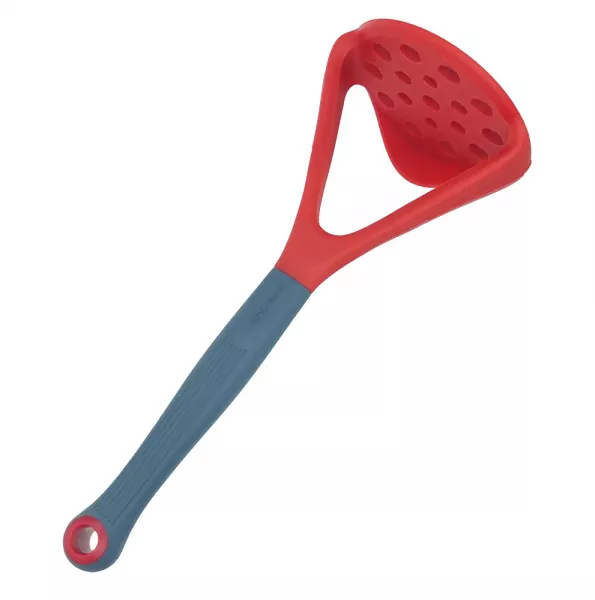 Küchenhelfer Silikon Kartoffelstampfer 30 cm rot