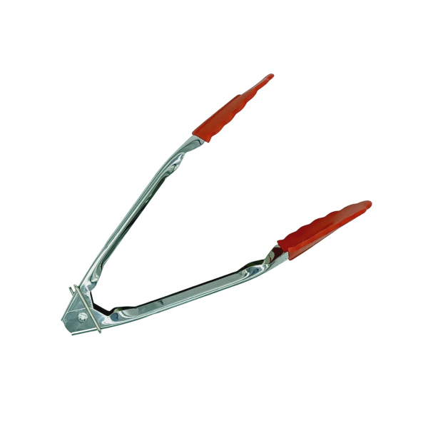 Minizange mit Silikon 18 cm rot