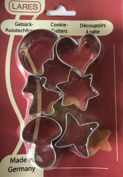 Ausstecher 6-er Set Mond