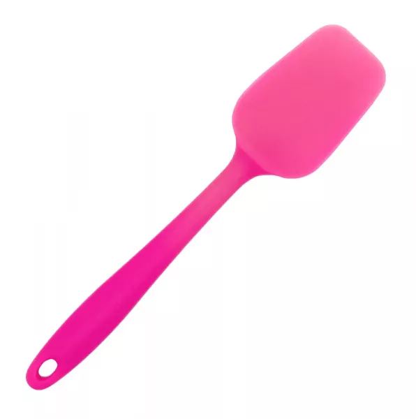 Silikon Löffel mini 20 cm pink