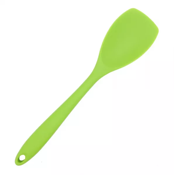 Küchenhelfer Silikon Pfannenlöffel 28 cm grün