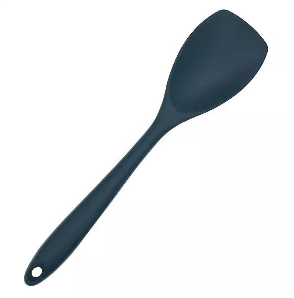 Küchenhelfer Silikon Pfannenlöffel 28 cm schwarz