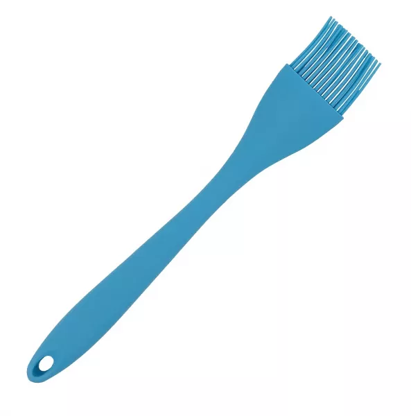 Silikon Pinsel groß 26 cm blau