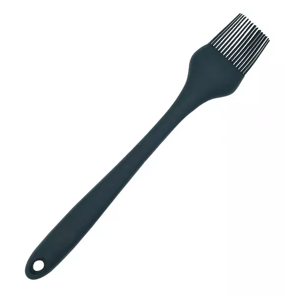 Küchenhelfer Silikon Pinsel klein 20 cm schwarz