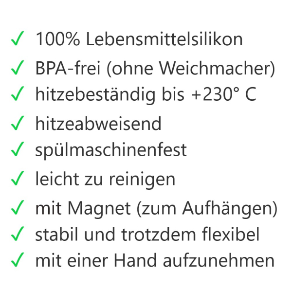 Fingerlinge mit Magnet