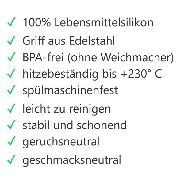 Küchenhelfer mit Edelstahlgriff